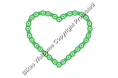 Green Chain Heart