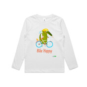 Bike Happy - Kids Longsleeve Tee