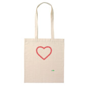 Red Chain Heart - Tote Bag