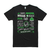 Yes I Bike Dual Colour Print - Unisex Organic Tee