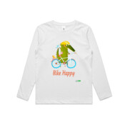 Bike Happy - Kids Longsleeve Tee
